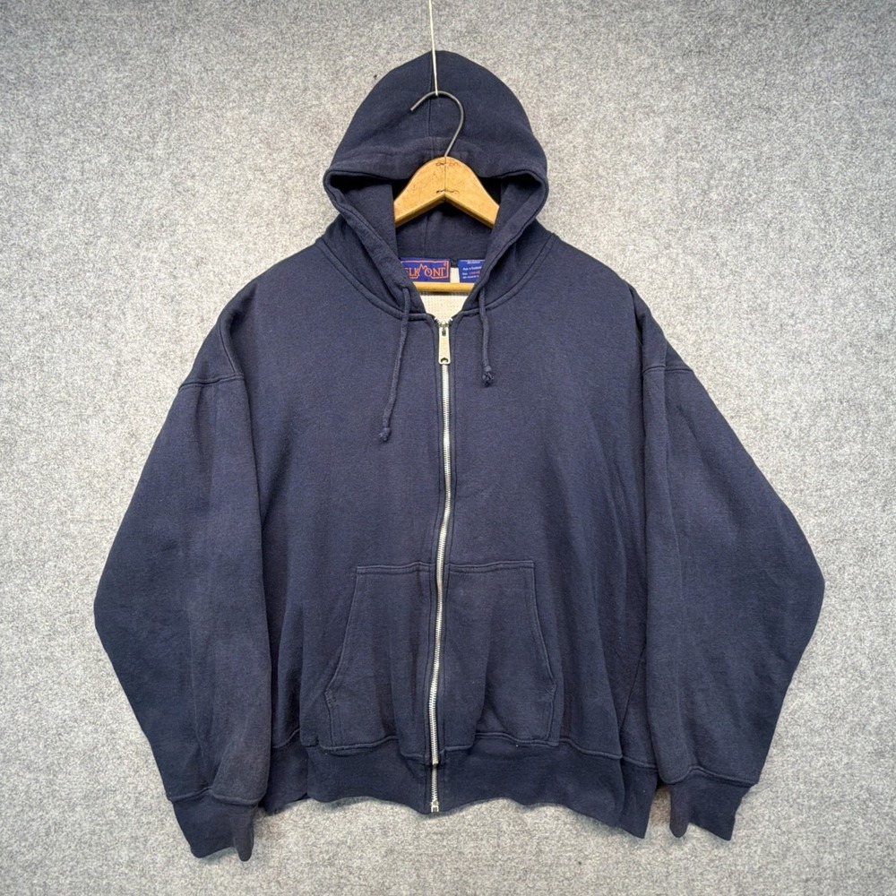 Vintage Elkmont Outfitter Thermal Lined Sweatshirt Hoodie Heavy 80s